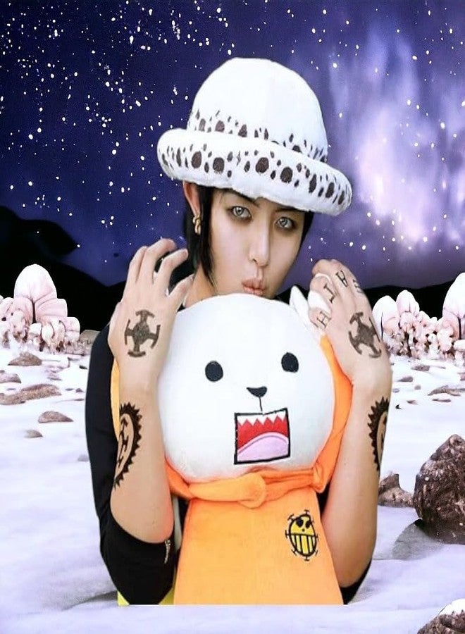 Trunkin One Piece Trafalgar D Law Bucket Hat Cap For Cosplay Anime Events | Anime Exact Replica Series Prop | - Image 4